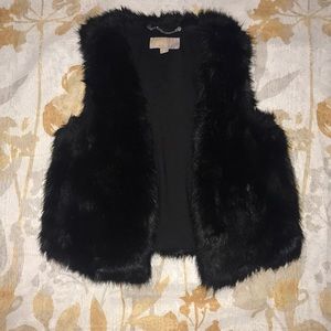 Michael Kors faux fur vest